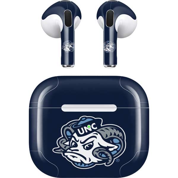 Skinit Decal Audio Skin Compatible with Apple AirPods (3rd Gen, 2021) - Officially Licensed North Carolina Tar Heels Icon Design