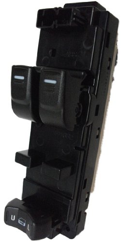 SWITCHDOCTOR Interruptor maestro de ventana para Chevrolet Colorado 2004-2012 (2 puertas)