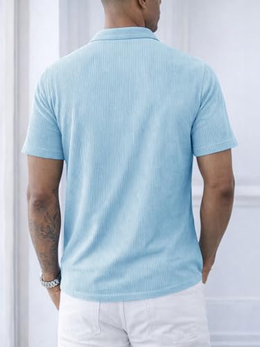 Image of Nobel Monk Men's Solid Casual Shirt |Half Sleeve | Regular Fit |Stylish Shirt for Men