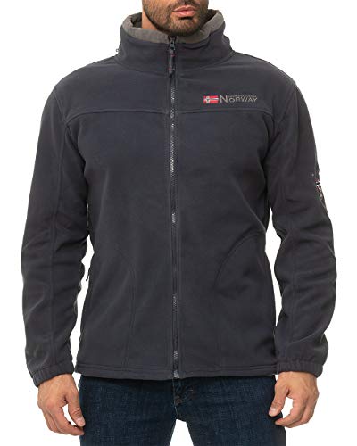 Geographical Norway Veste polaire pour homme -  Bleu - XX-Large