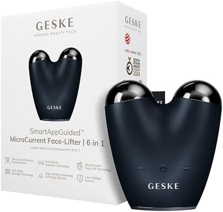 Geske Microcurrent Face-Lifter 6 In 1 Black