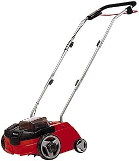 Einhell Wertykulator akumulatorowy GC-SC 36/31 Li-Solo Power X-Change (litowo-jonowy, 36 V, szerokość robocza 31 cm, rolka nożowa z łożyskiem kulkowym z 8 nożami, bez akumulatora i ładowarki)