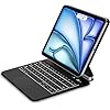 Bettdow Capa com Teclado e trackpad para iPad 10ª Geração 10.9" Polegadas compatível somente com lançado em 2022; modelos A2696, A2757 e A2777 com Auto Hibernação(preto)