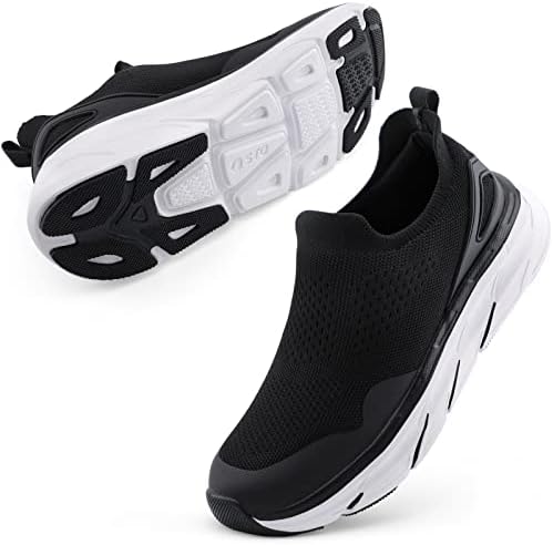 STQ Walking Shoes for Women Slip on Platform Sneakers Comfortable Breathable