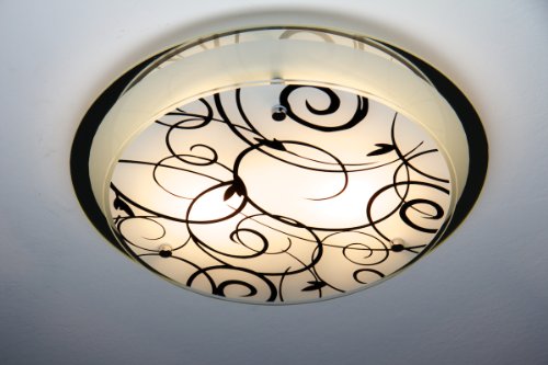 Hofstein Lampada da soffitto rotonda, decoro