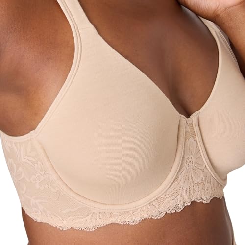 Image of Bali Women's Minimizer Bra, Breathe Underwire S for Women, Full Coverage for Large Bust, Most Comfortable