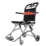 Ztimi Sports Wheelchair Self Propelled，Aluminium Self-Propelled Wheelchair in Black, 36cm Seat Widt