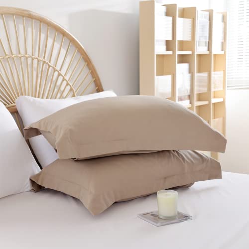 Image of weigelia King Comforter Set with Sheets - Taupe 7 Pieces Bed in a Bag King