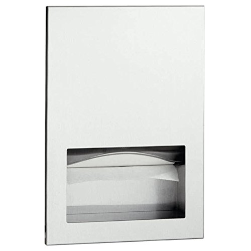 TableTop King B-35903 TrimLineSeries C Fold or Multifold Recessed Paper Towel Dispenser