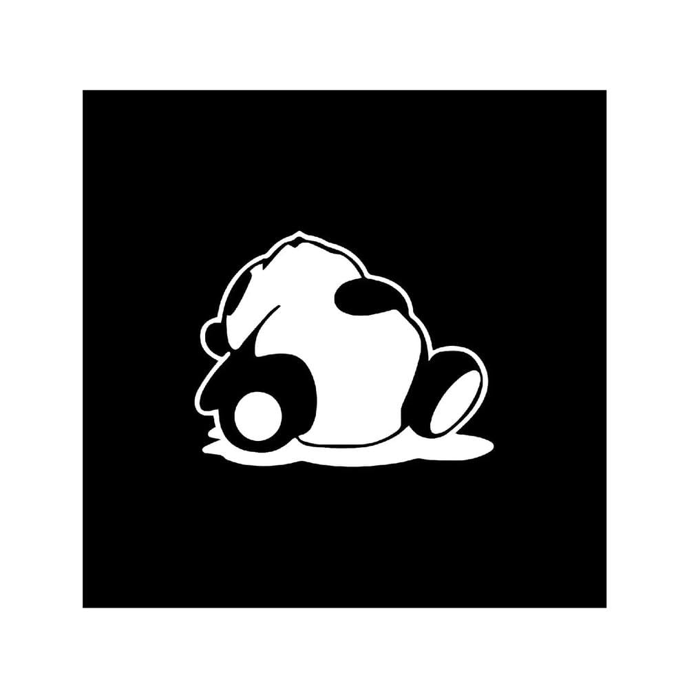 Autocollant Panda Endormi Accessoire Adhésif pour Ordinateur - 5