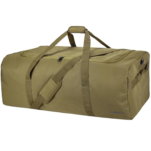 Bolsa de Viaje Grande, 100L Bolso de Viaje para Hombre Mujer, Grandes Bolsos de Fin de Semana, Bolsa Deporte Impermeable, Viajes, Deportes, Mudanzas, Artículos Esenciales para Acampar, Almacenamiento
