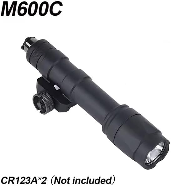 DABL-A2 Red/Green Powerful Laser Dot IR Indicator Sight with M300A/M600C Flashlight & Dual Control Remote Pressure Button Switch，600 Lumen White LED Tactics Scout Torch Lights，for 20mm Picatinny Rail
