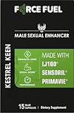 Sex Pills for Men – Last Longer in Bed and Enhance Erection Sensitivity – Includes Lab-Tested LJ100 Tongkat Ali, Sensoril Ashwagandha & PrimaVie Shilajit – 15 Caps for Men Aged 20-60 – Kestrel Keen