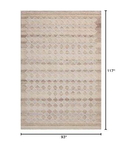 Tapete Rae Loloi Natural/Ivory 117 in x 93 in miniatura 2