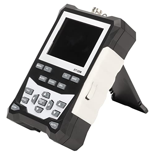 Handheld Oscilloscope, 120MHz Waveform Bandwidth Digital Color Analog Oscilloscope for Appliance Testing