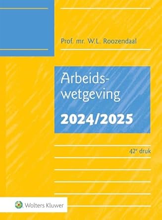 2024/2025 (Arbeidswetgeving) : Amazon.de: Books