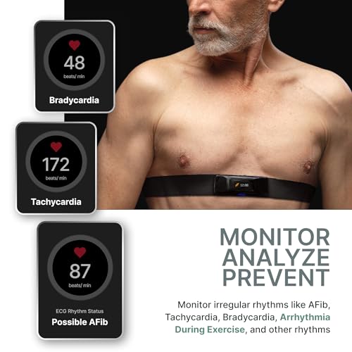 Image of Frontier Professional Heart Rate Monitor Chest Strap | Continuous ECG, Heart Rate, Breathing Rate, Strain Tracking, VO2 Max| Wearable Fitness & Heart Health Monitor (Frontier X Plus)