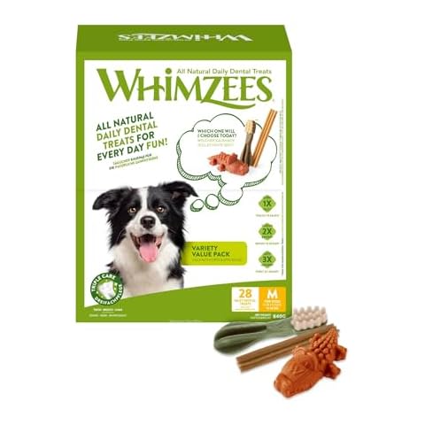 Whimzees Daily Dental Treats for Dogs Cover