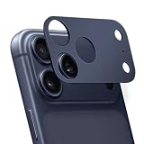 KiimLaa Osłona aparatu do iPhone 17 Pro Max, metalowa płyta ze stopu aluminium, odporna na odciski palców, odporna na uderzenia, silna adsorpcja, pierścień ochronny obiektywu, kompatybilny z iPhone 17