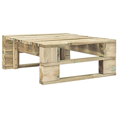 MUSEVANE 4-TLG. Paletten-Lounge-Set mit Kissen Grün Kiefer Imprägniert – Bild 3