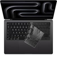Tastaturabdeckung für 2026-2021 MacBook Pro 14/16 Zoll (M5-M1) & Air 13,6/15 Zoll (M5-M2) & Neo 13 Zoll (A18 Pro) A3404 A3449 A3434 Tastatur Schutz Zubehör