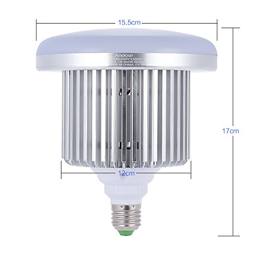 Andoer Luce della Lampada LED Photo Studio