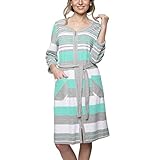 Körperbetonte Passform - mit durchgehendem Reißverschluss und Bindegürtel