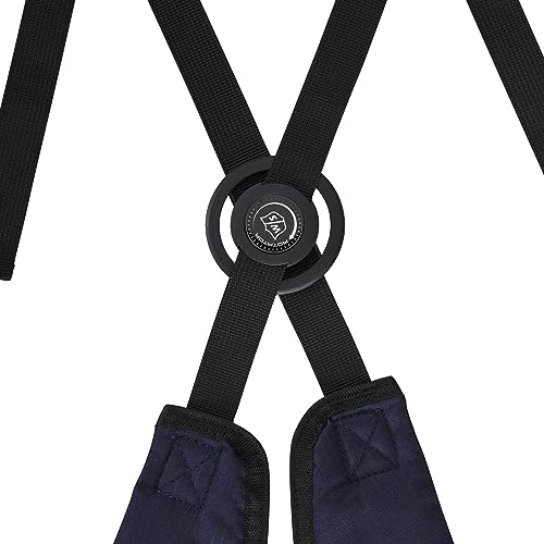 Miniatura 7 de Wilson Staff Bolsa De Golf, Exo Lite Stand Bag, Bolsa De Transporte, 4 Compartimentos Para Distintos Hierros, Azul Marino Crema