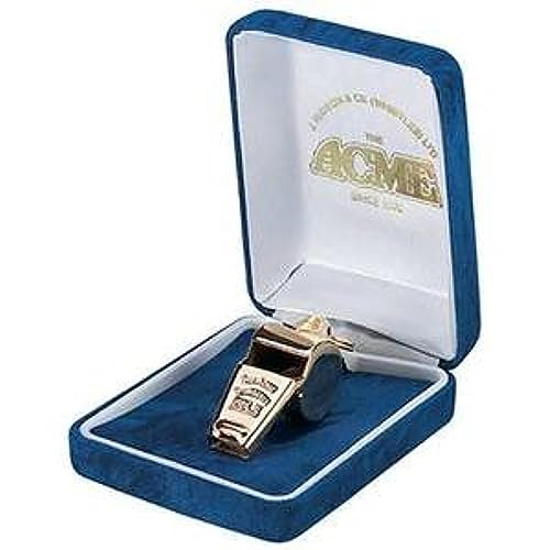 Markwort Acme Gold Plated Thunderer Gift Boxed Whistle