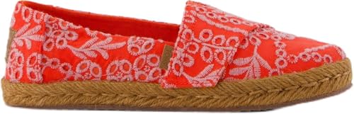Alpargatas sin cordones TOMS Rope 2.0: calzado infantil plano para niñas