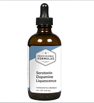 Professional Formulas Serotonin Dopamine Liquescence Homeopathic Remedy, 4 Fl Oz, Complementary Health Liquid Drops
