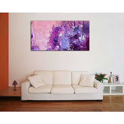 Peintures à l'huile abstrait №789 impression sur toile 1 panneau 120 x 60 cm