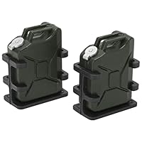 Yctze Rc-Auto-Simulierter Kraftstofftank aus Kunststoff, 1 Paar Rc-Auto-Simulierte Kraftstoffmontage-Ölkanne für 1 8 1 10 Rcwler-Autodekorationszubehör Rc-Kraftstoffdekoration