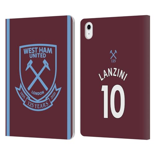 Protège iPad Air West Ham Lanzini anti rayure étui portefeuille