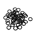 Aexit 40Pcs 9.5mm Electrical equipment x 1.9mm Rubber O-rings NBR Heat Resistant Sealing Ring Grommets Black