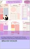 A Unique Collection of Printable Daily Planner Templates | Daily Planner Templates: A Unique Collection of Printable Daily Planner Templates | Daily Planner Templates only for $5