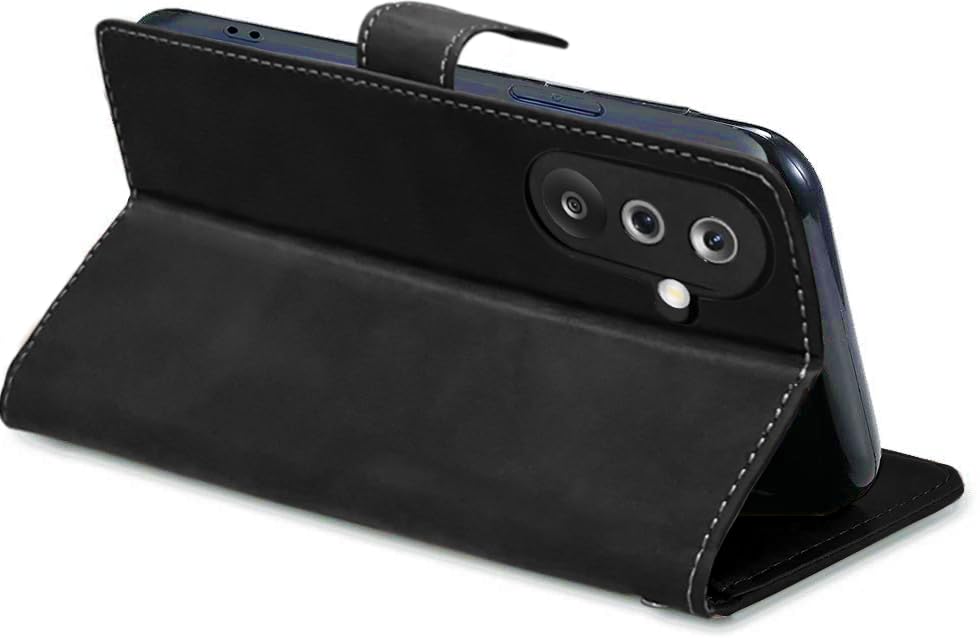 Image of Excelsior Flip Cover for Samsung Galaxy M36, F36 | Premium PU Leather | Full Protection (Black)