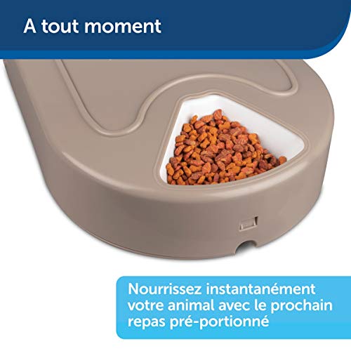 PetSafe - Distributeur de Nourriture et Croquettes Automatique Eatwell 5 Repas pour Animaux, Chiens et Chats - Programmable - Ecran LCD - Sans BPA, Plateau Lavable au Lave-vaisselle PetSafe - Distributeur de Nourriture et Croquettes Automatique Eatwell 5 Repas pour Animaux, Chiens et Chats - Programmable - Ecran LCD - Sans BPA, Plateau Lavable au Lave-vaisselle
