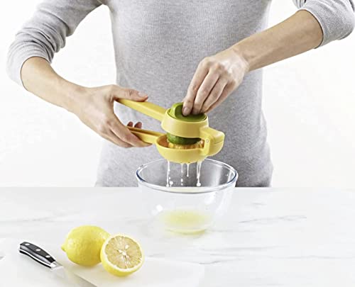 Image of Manual Squeeze and Twist Hand Juicer Machine for Lemon, Orange, Citrus, Fruits, and Vegetables Lime Squeezer 1PC