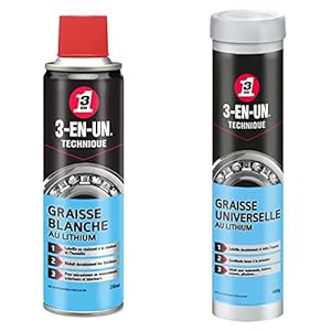 Graisse Blanche 3-EN-1 au Lithium Super Forte