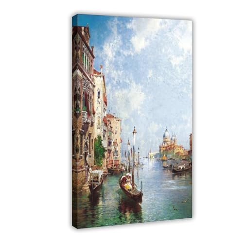 Poster sur toile Grand Canal Venise grand format pour salon et bureau