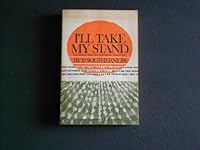 I'll Take My Stand (Torchbooks) 0061310727 Book Cover