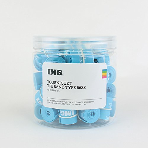 Amazon.co.jp: eastsidemed IMG 駆血帯 TPEバンドタイプ6688 ソーダ 40