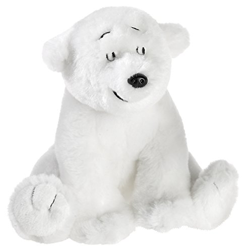 Preisvergleich Produktbild Kleiner Eisbär 635678 sitzend Plüschtier, klein