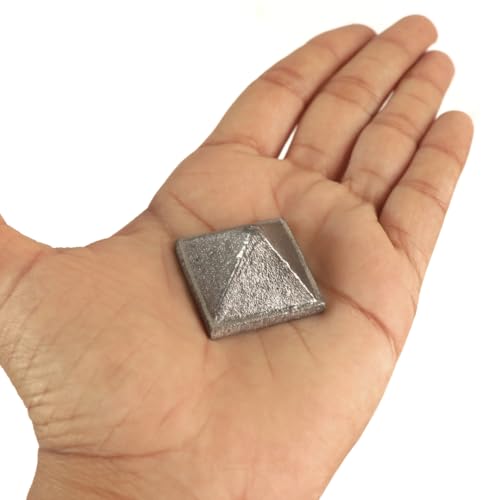 Image of The Spiritual Living Lead Pyramid for Vastu | Set of 9-1 Inch | for South West Vastu Remedy | Vastu Dosh Nivaran Yantra | Home Entrance - Main Door - Toilet - Kitchen - Office |