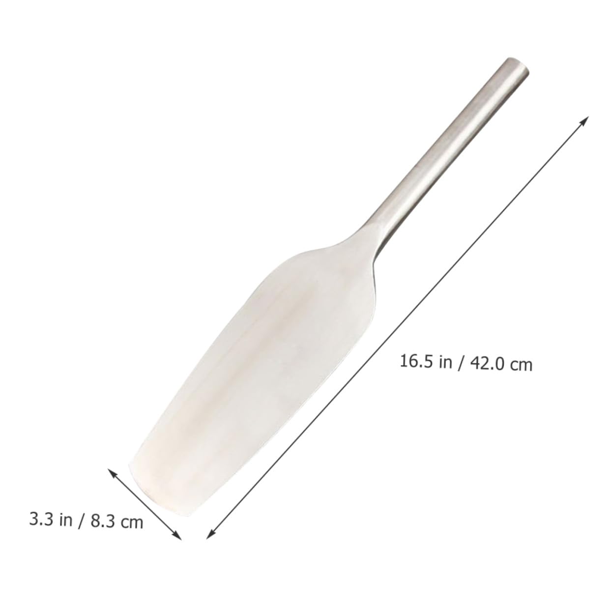 Cazzuola per Mattoni in Acciaio Inox 304 Utensile Manuale per Muratura Bordatore per Calcestruzzo Impugnatura Ergonomica Adatta per Livellare Cemento e Intonaco in Cantiere