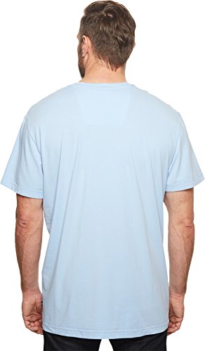 Nautica Men's Big & Tall Solid Crew Neck Short-Sleeve Pocket T-Shirt, Noon Blue, 5XLT Tall3