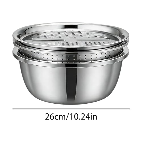 Passoire et bol de cuisine 26cm pour ne plus perdre de riz