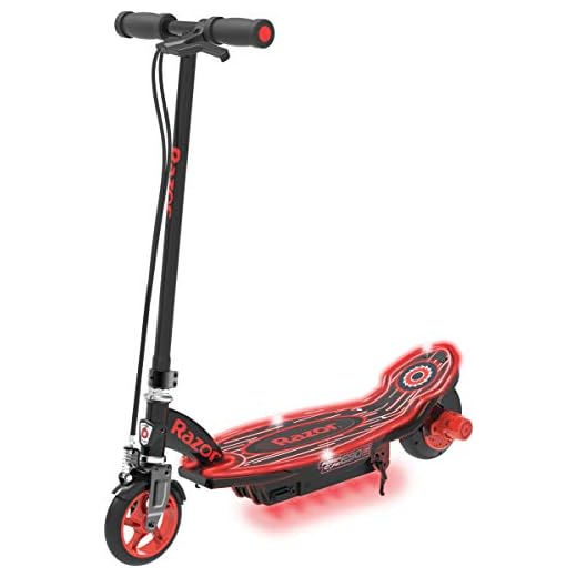 Razor Power Core E90 Electric Scooter with hub Motor, Push-Button Throttle, for Kids 8+