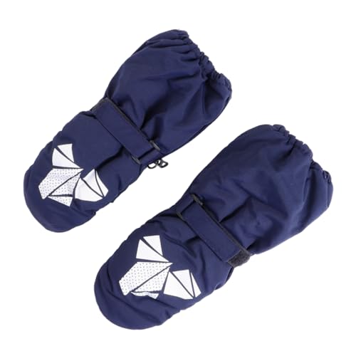 VALICLUD 2 Pares Luvas De Esqui Infantil Luvas Impermeáveis ​​para Crianças Luvas De Cobertura Luvas